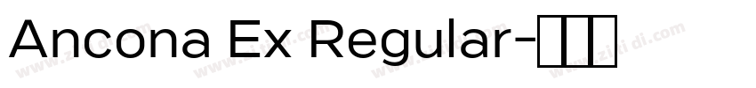 Ancona Ex Regular字体转换
